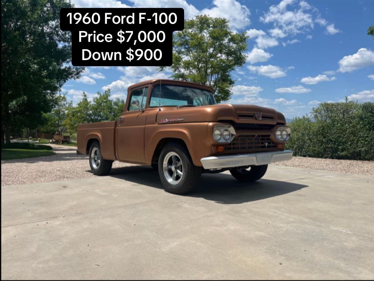 Classic beauty :1960 Ford -F-100