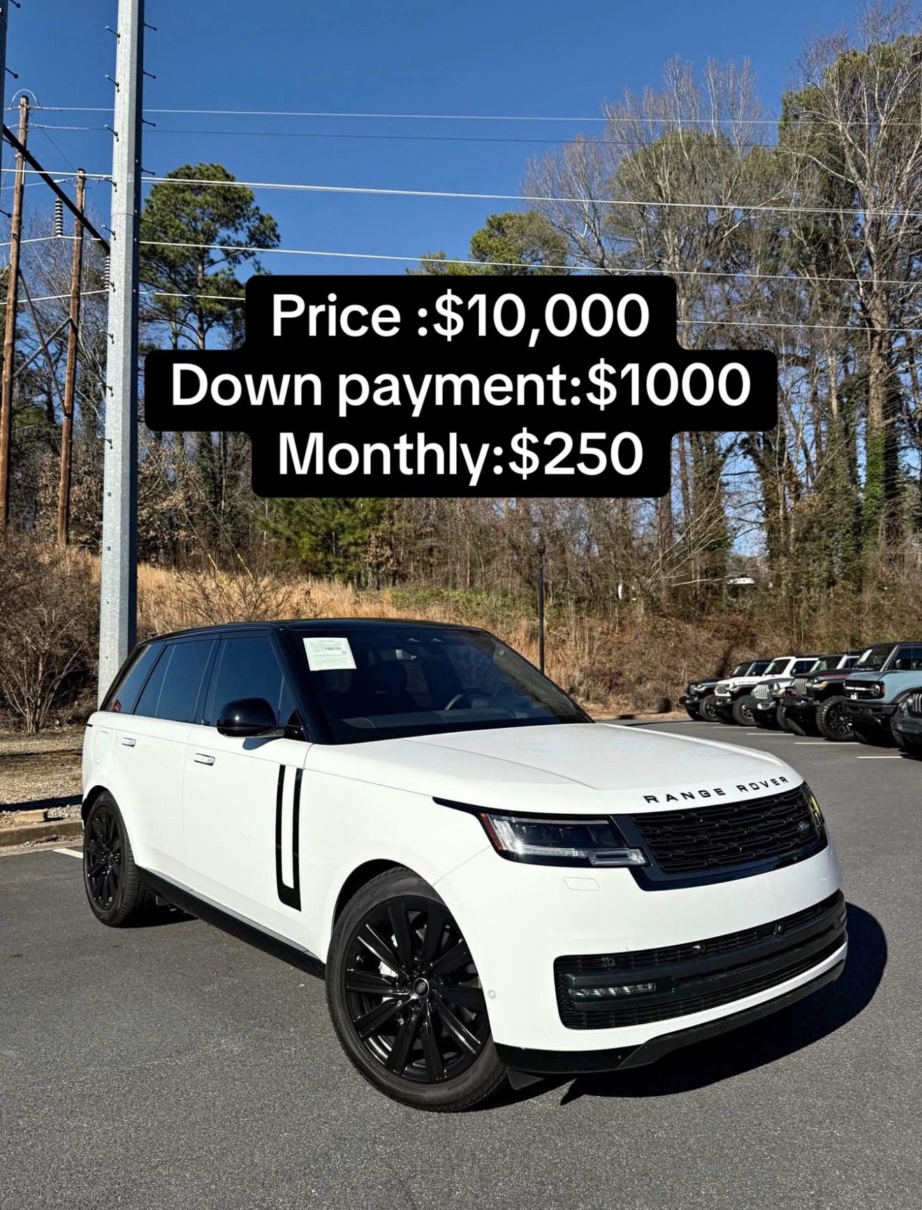 2023 Land rover Range Rover 4.6 Se Sport Utility 4D