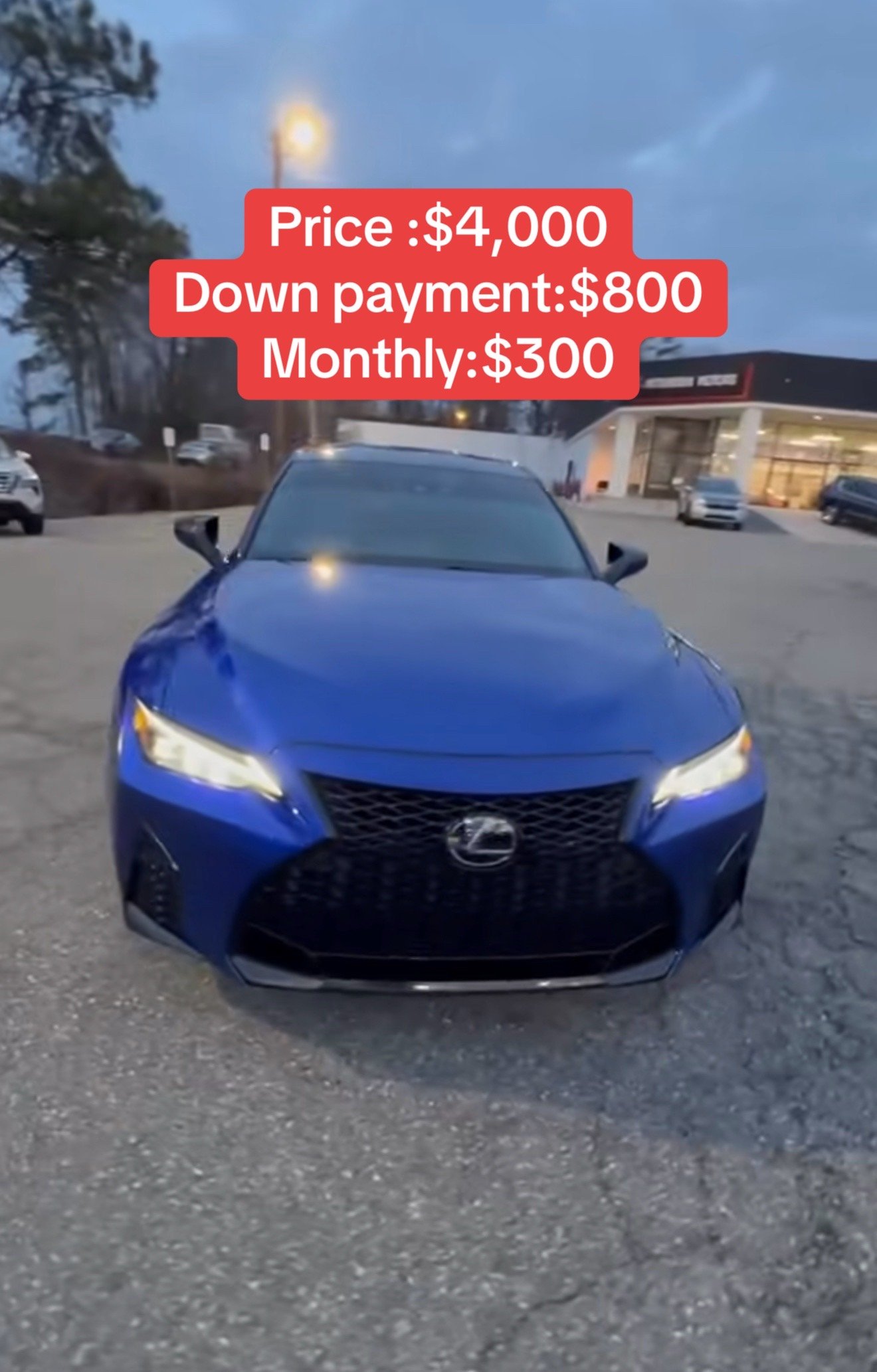 2022 Lexus IS 350 F Sport Sedan 4D