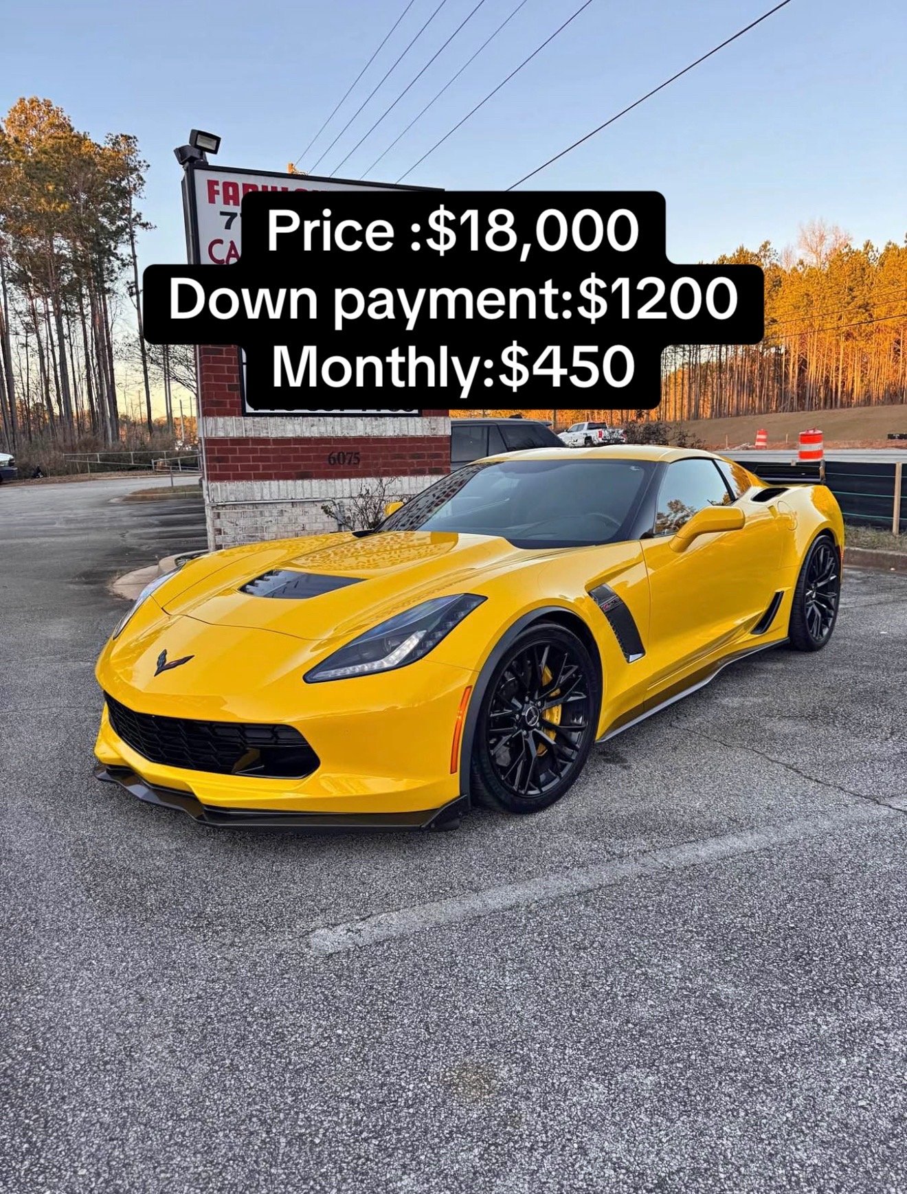 2015 Corvette Z06 2LZ - Velocity Y