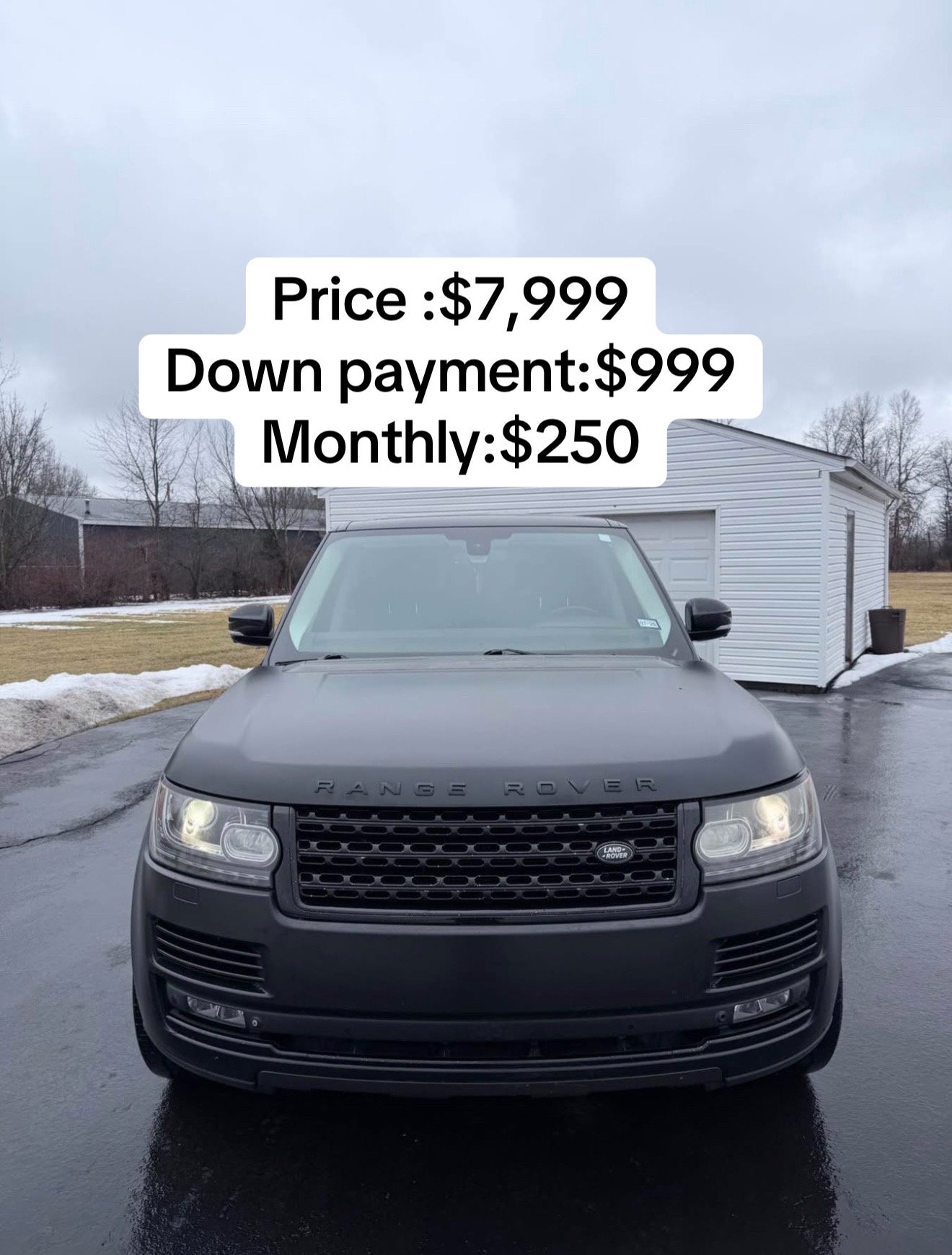 2015 Land rover Range Rover Supercharged Lwb Sport Utility 4D