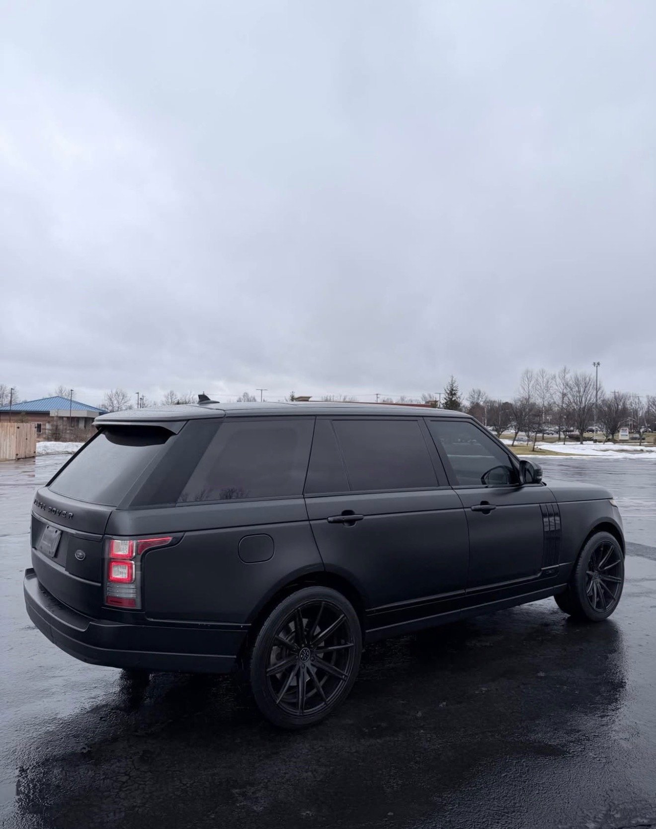 2015 Land rover Range Rover Supercharged Lwb Sport Utility 4D - Image 4