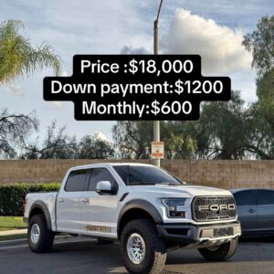 2017 Ford F-150 Super Crew Raptor Pickup 4D 5 1/2 ft