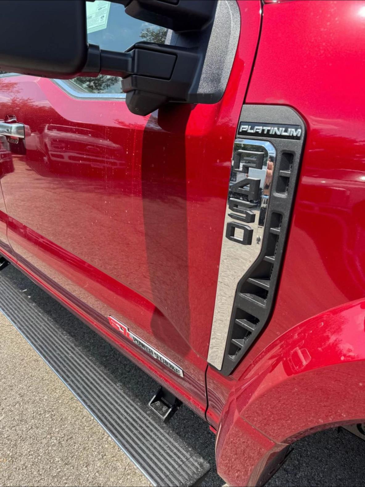 2026 Ford F450 Platinum Plus DRW RUBY RED - Image 4