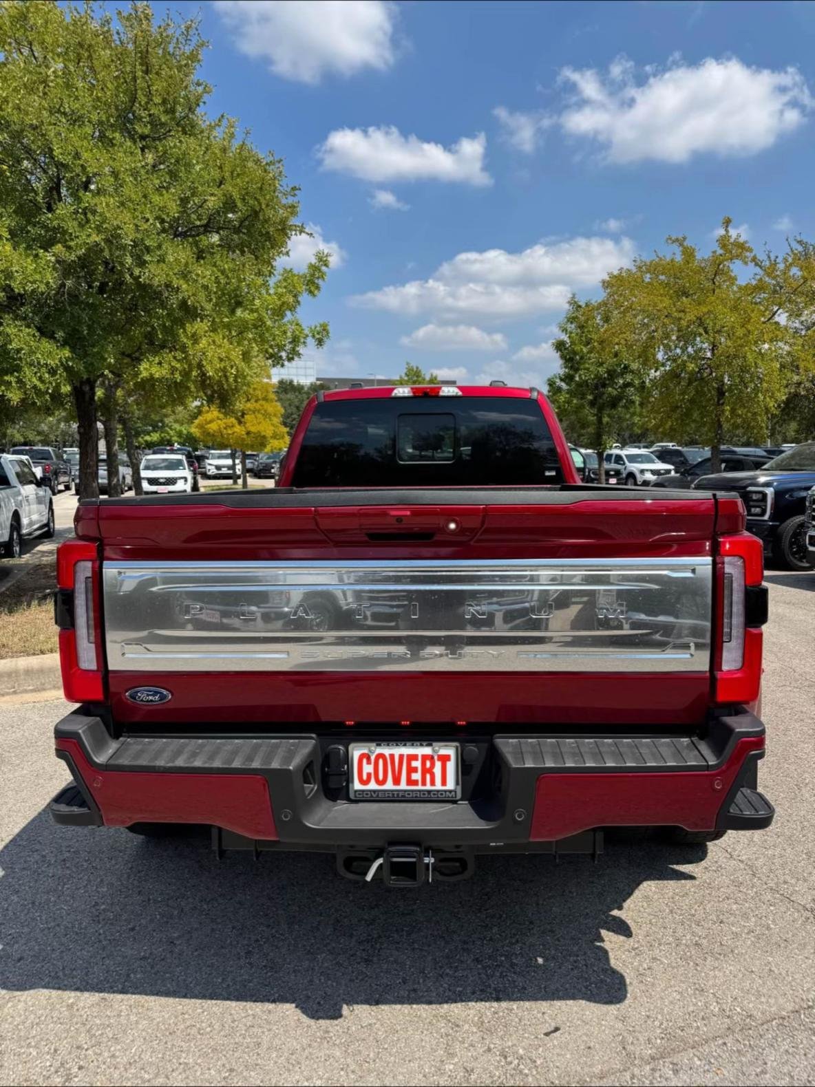 2026 Ford F450 Platinum Plus DRW RUBY RED - Image 5