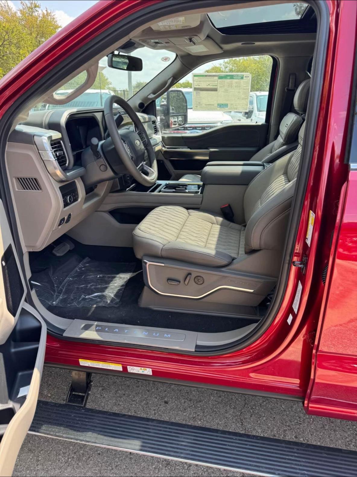 2026 Ford F450 Platinum Plus DRW RUBY RED - Image 2