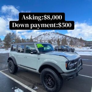 Super clean 2021 Ford Bronco First Edition with the 2.7L EcoBoost V6