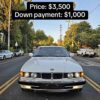 Bmw 1993 740i clean title  Car