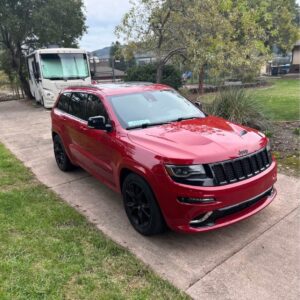 Alternative view of 2014 Jeep Grand Cherokee SRT.