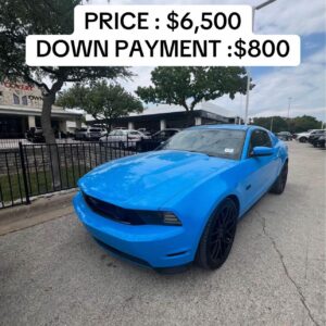 5.0 4V TI-VCT V8!! Beautiful blue 5.0 GT Mustang!