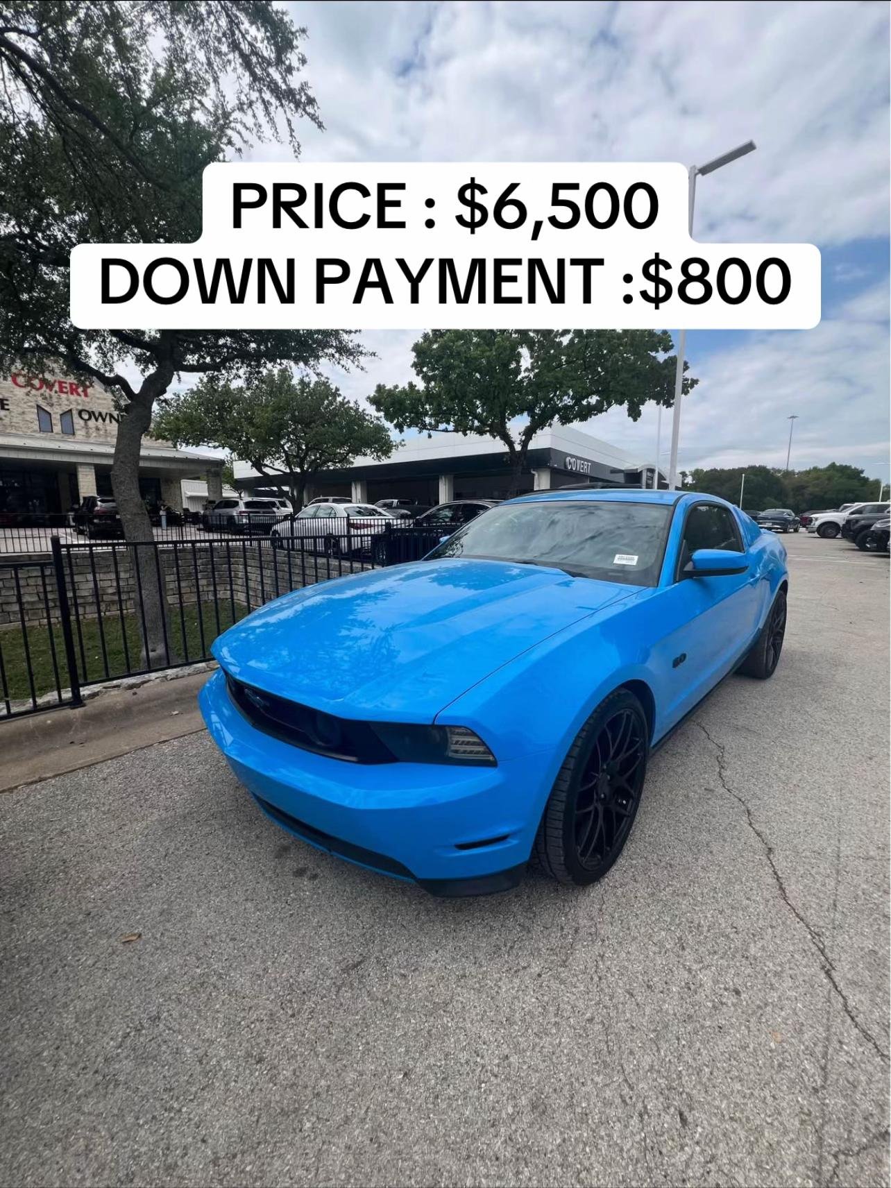 5.0 4V TI-VCT V8!! Beautiful blue 5.0 GT Mustang!