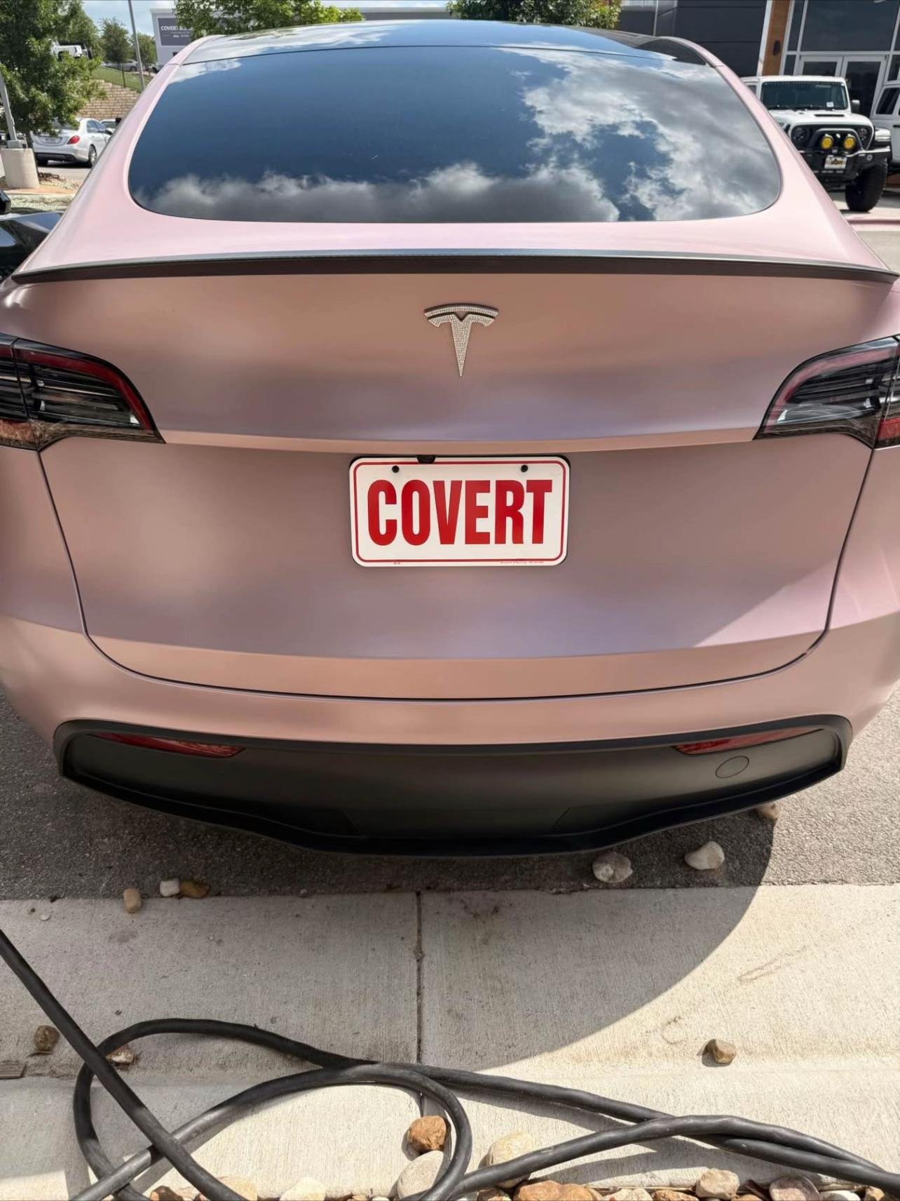 pink 2025 Tesla Model Y - Image 11