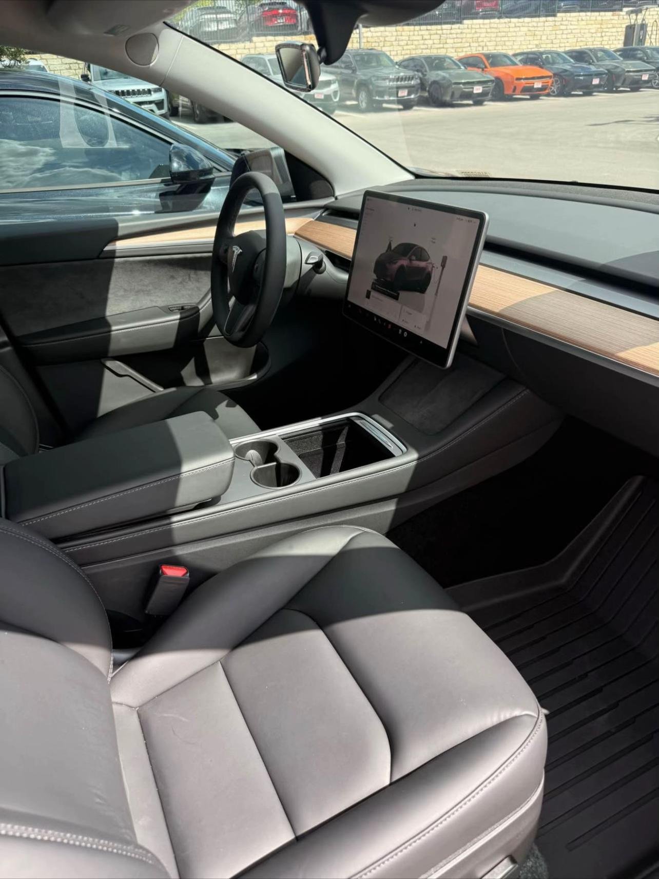 pink 2025 Tesla Model Y - Image 2