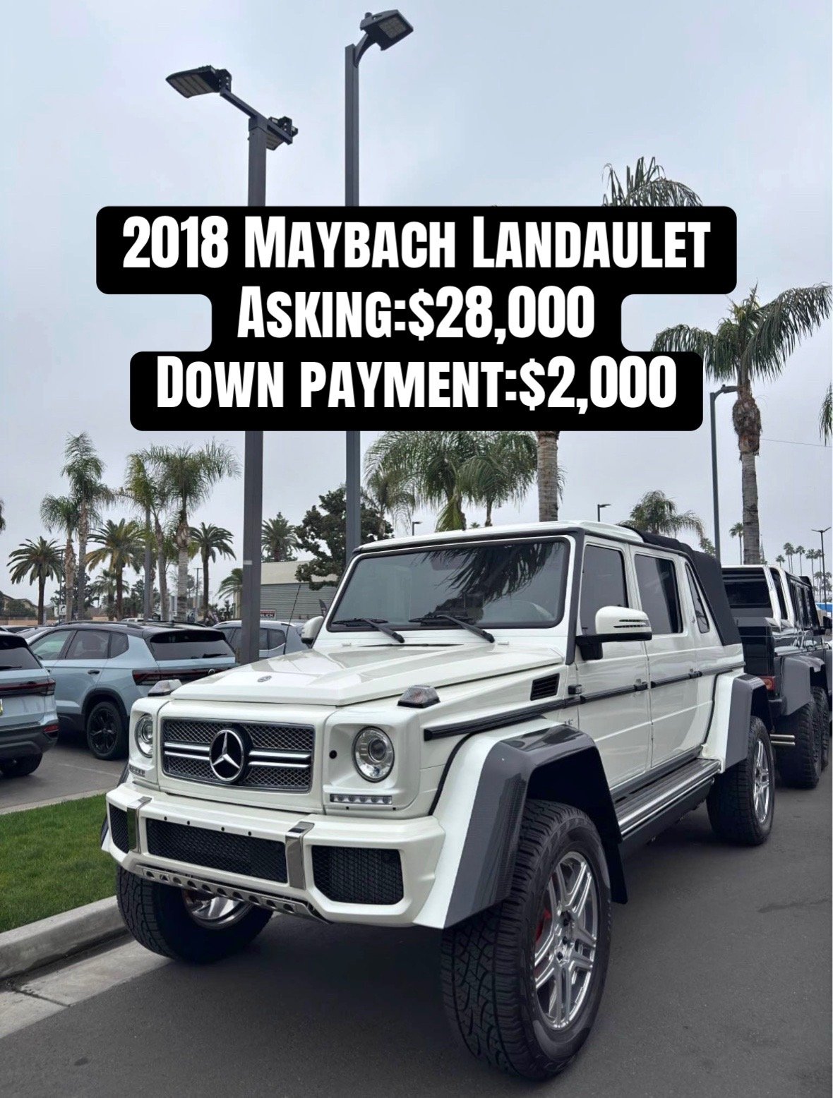 2018 Mercedes-Benz G650 Maybach