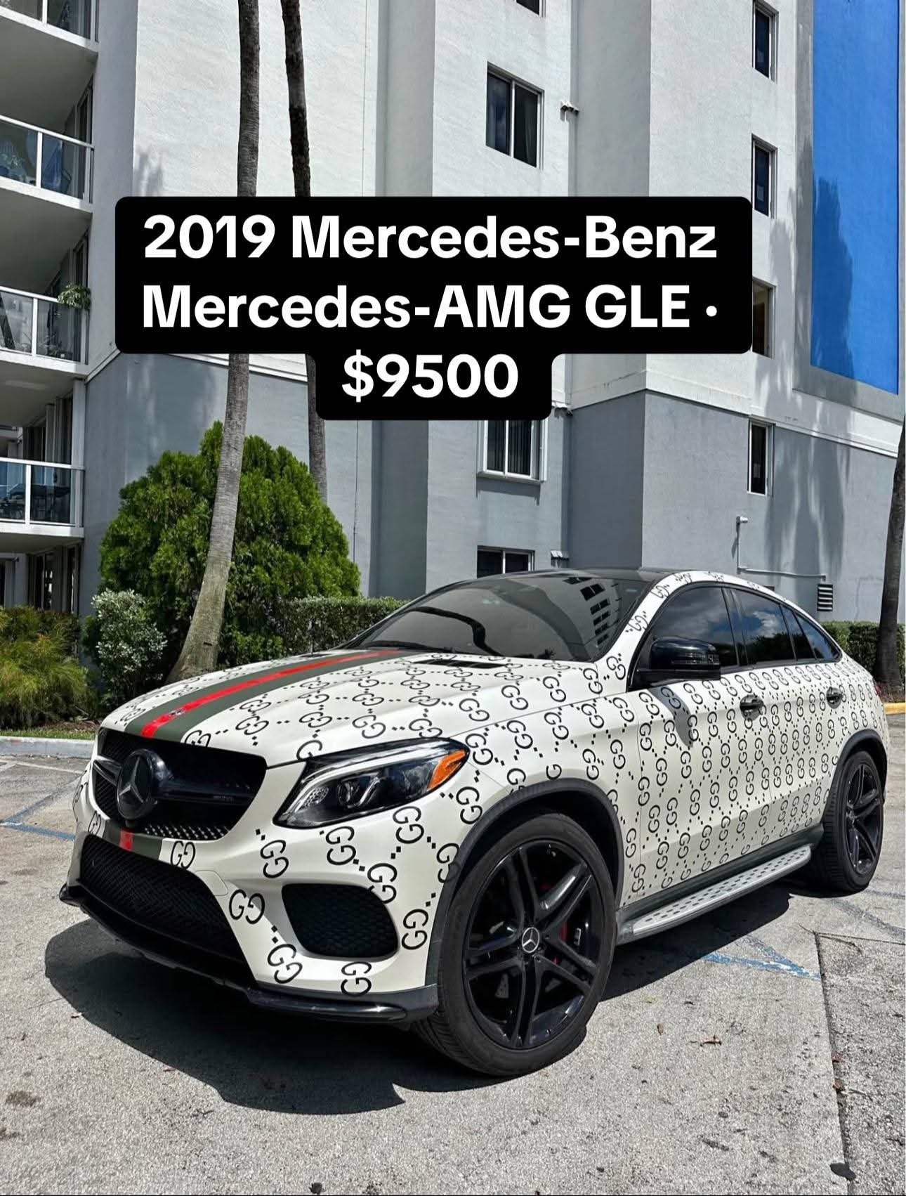 Mercedes benz gle43 amg of 2019