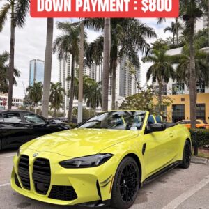 2026 BMW M4 Competition xDrive Convertible – São Paulo Yellow
