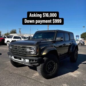 🔥2024 FORD BRONCO RAPTOR