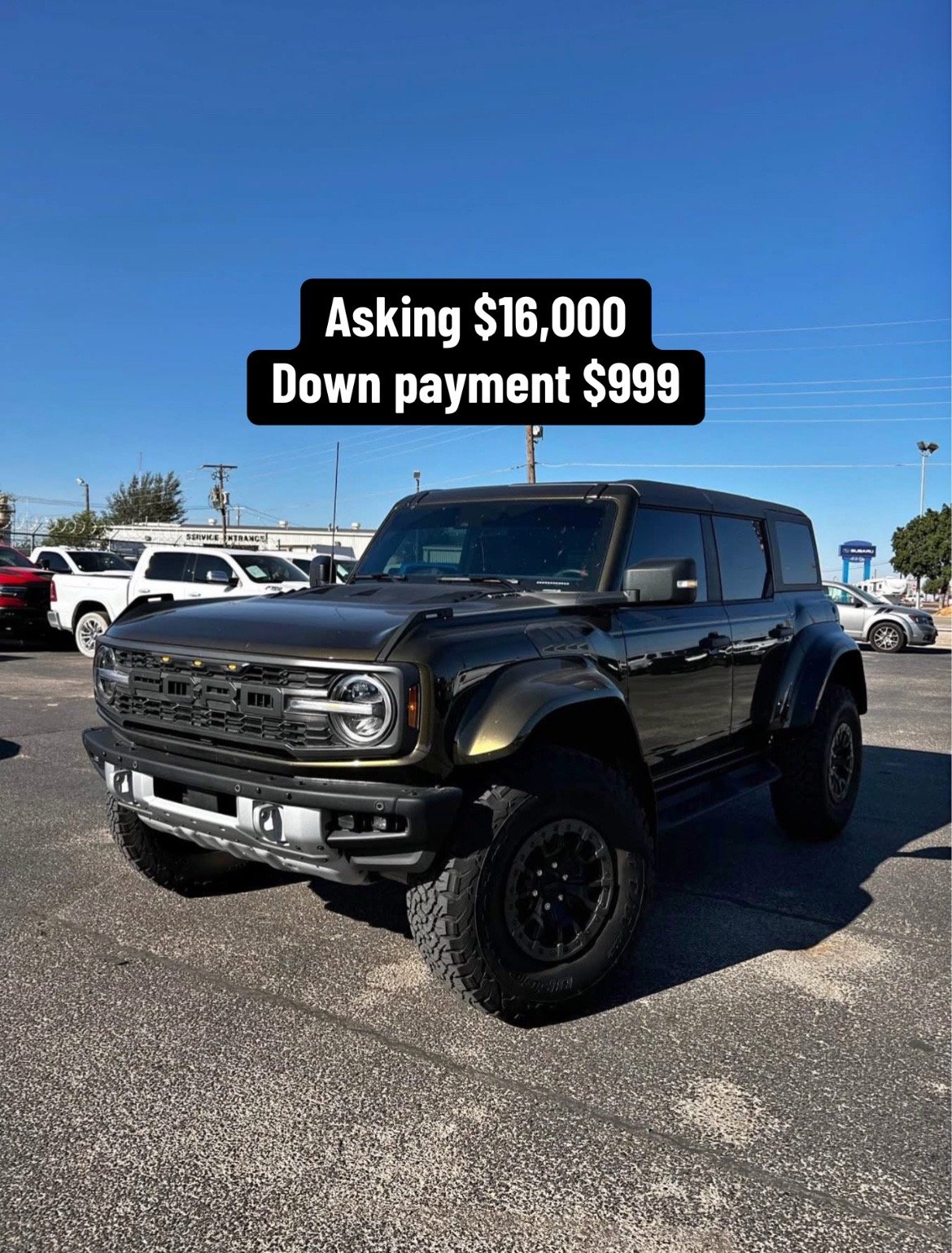 π₯2024 FORD BRONCO RAPTOR