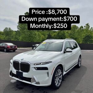BMW #X7 sport utility 4d