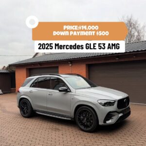 Mercedes GLE 53 AMG 3.0L engine, 435 hp Model year: 2025 Europ
