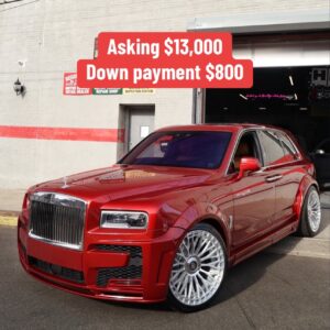 2019 Rolls-Royce Cullinan HAWIDE-BODY Magma Red on Tan RDB Wheels Launch Package