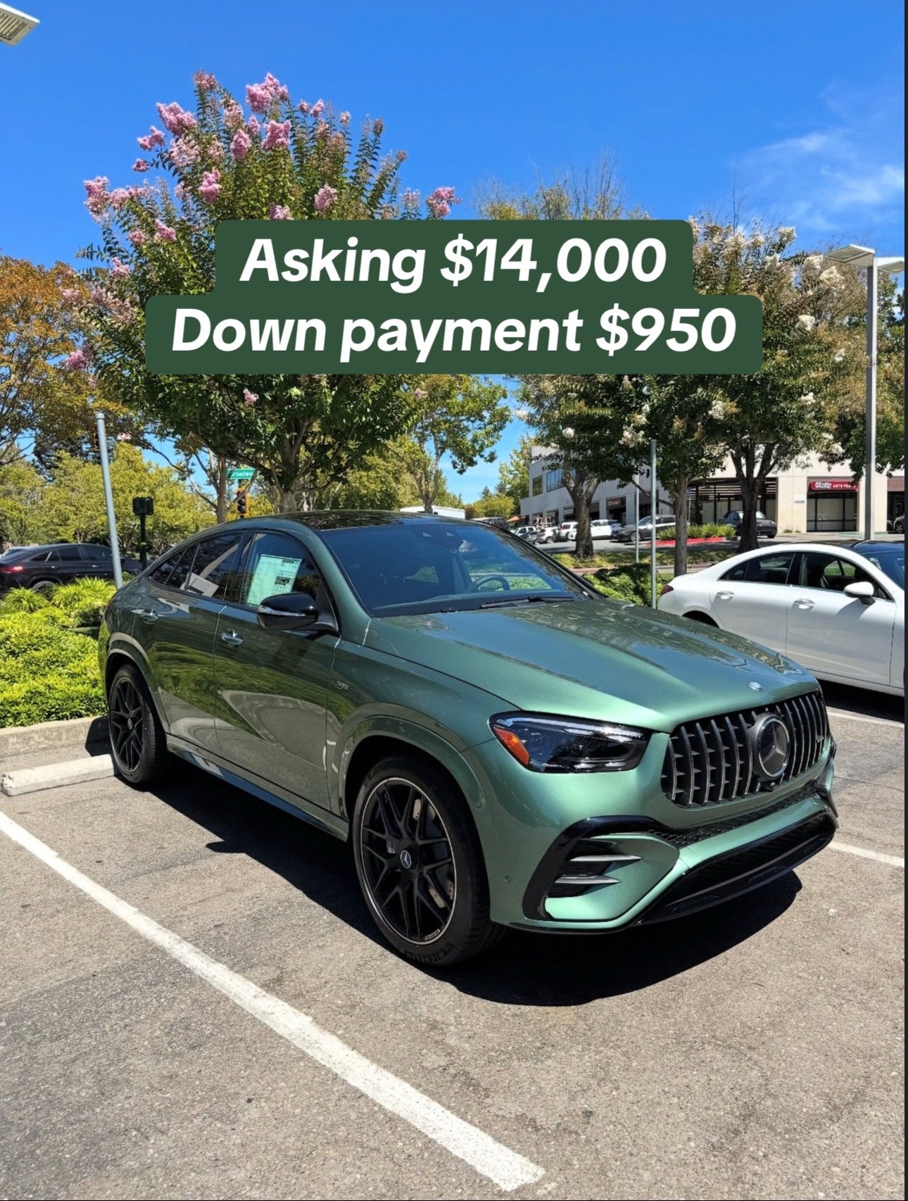 GLE 53 Coupe in Ireland Green Metalli