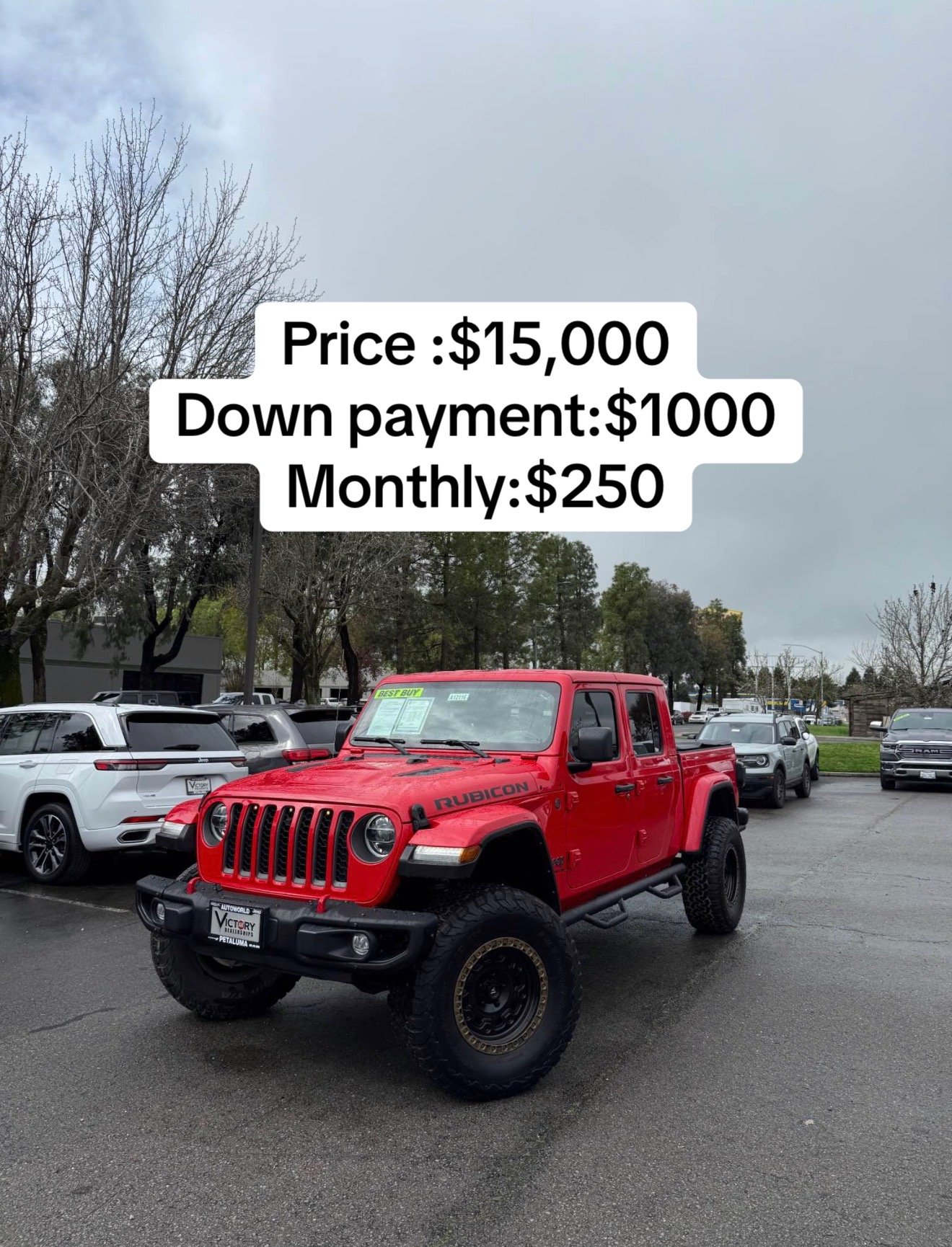 2021 Jeep Gladiator Rubicon Crew Cab 4WD!