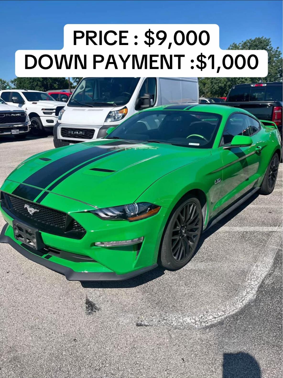 🔥 2019 Ford Mustang GT 🐎 5.0L V8 10