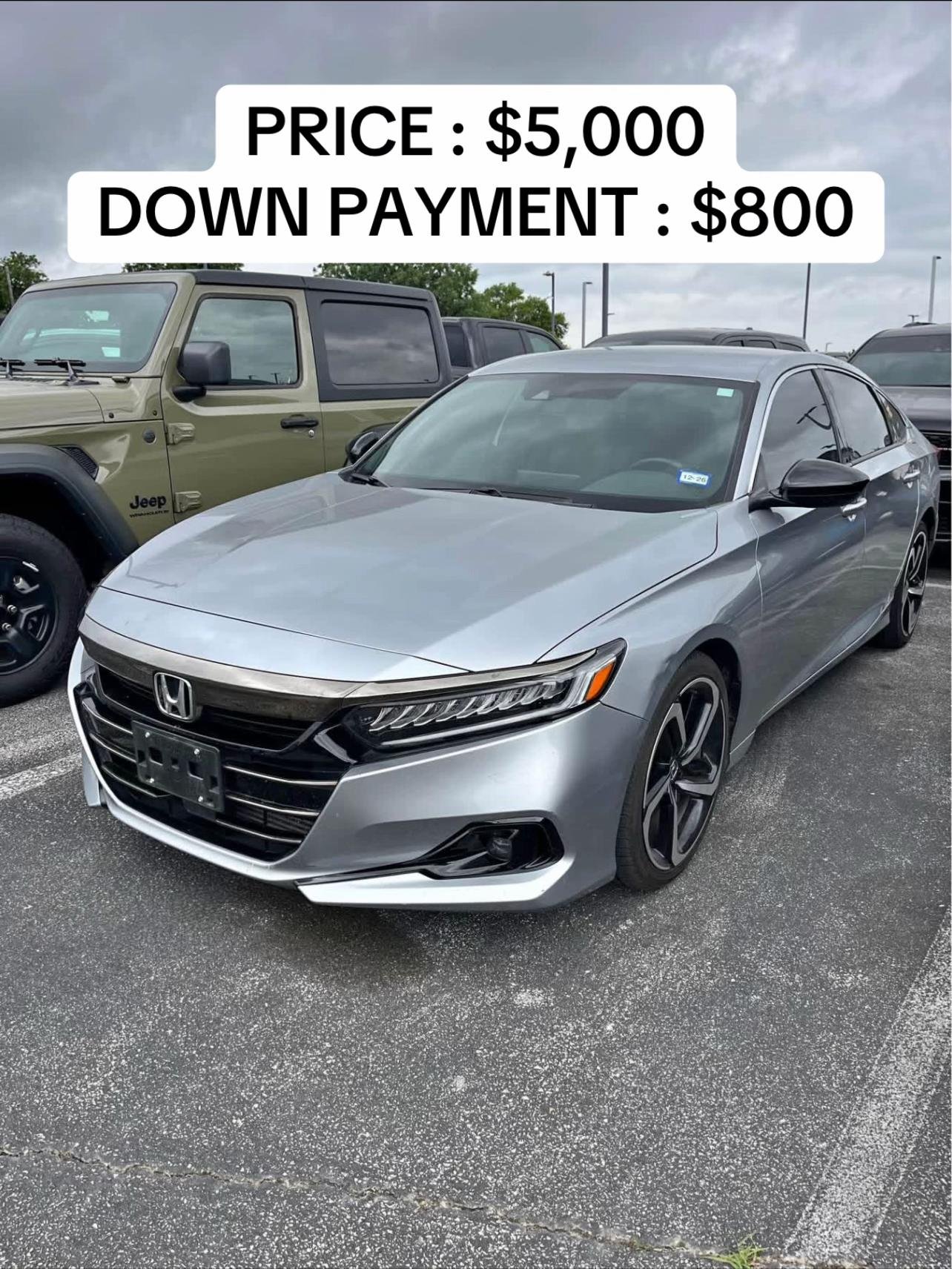 π₯ 2022 Honda Accord Sport β