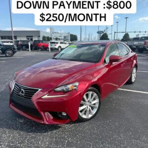 2015 Lexus IS 250 – One Owner ⭐ One Owner 📍